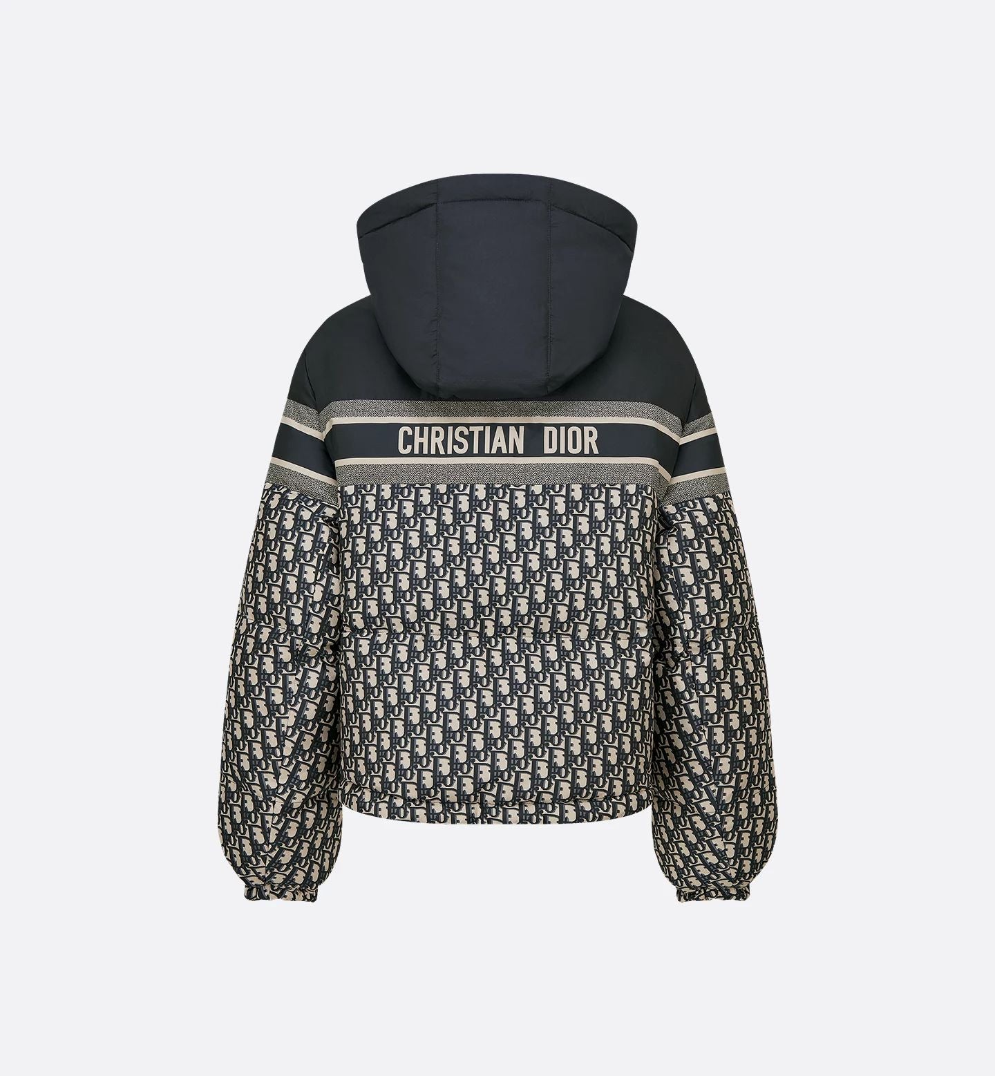 Monogram Luxe Puffer Hoodie Jacket