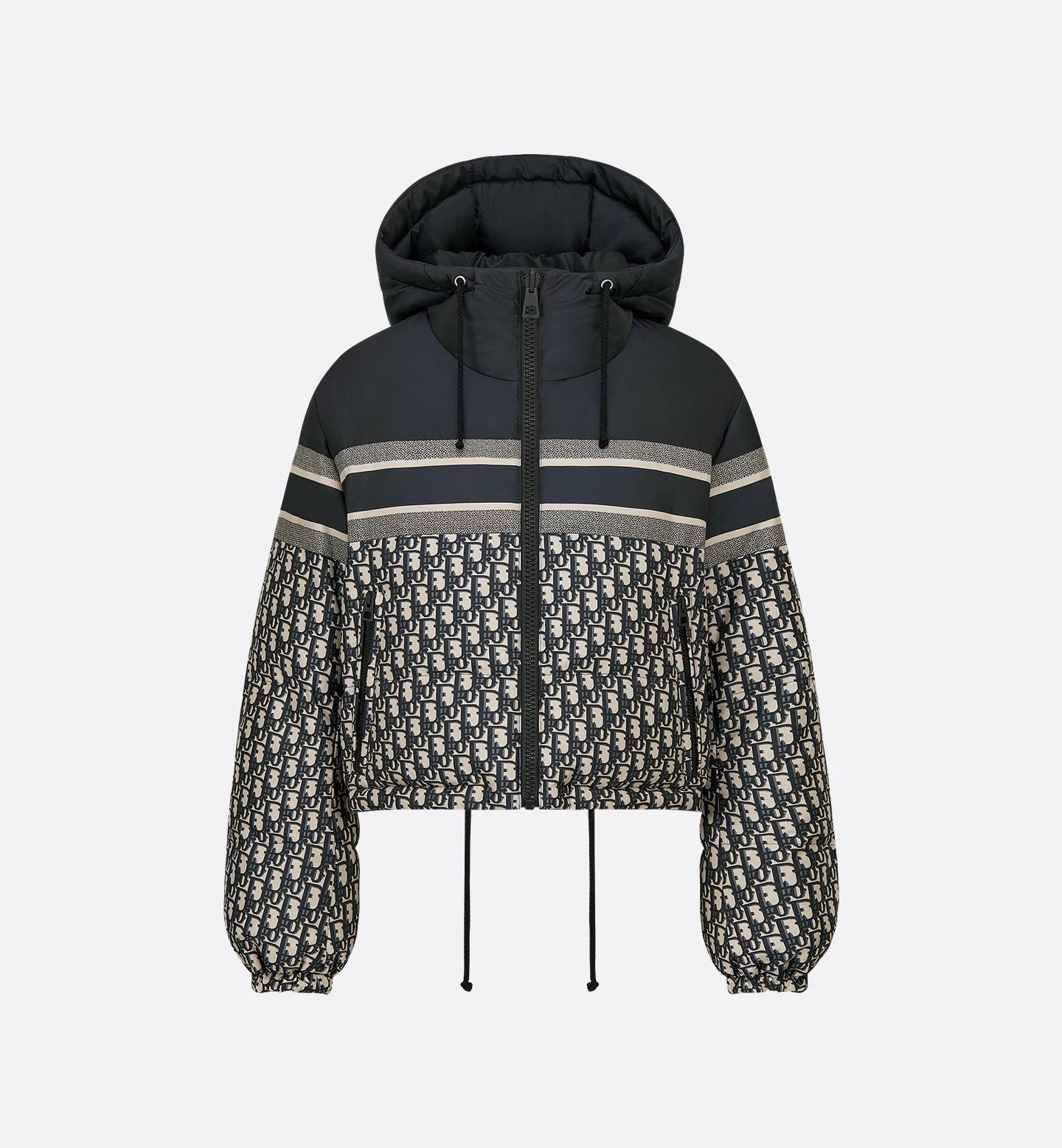 Monogram Luxe Puffer Hoodie Jacket