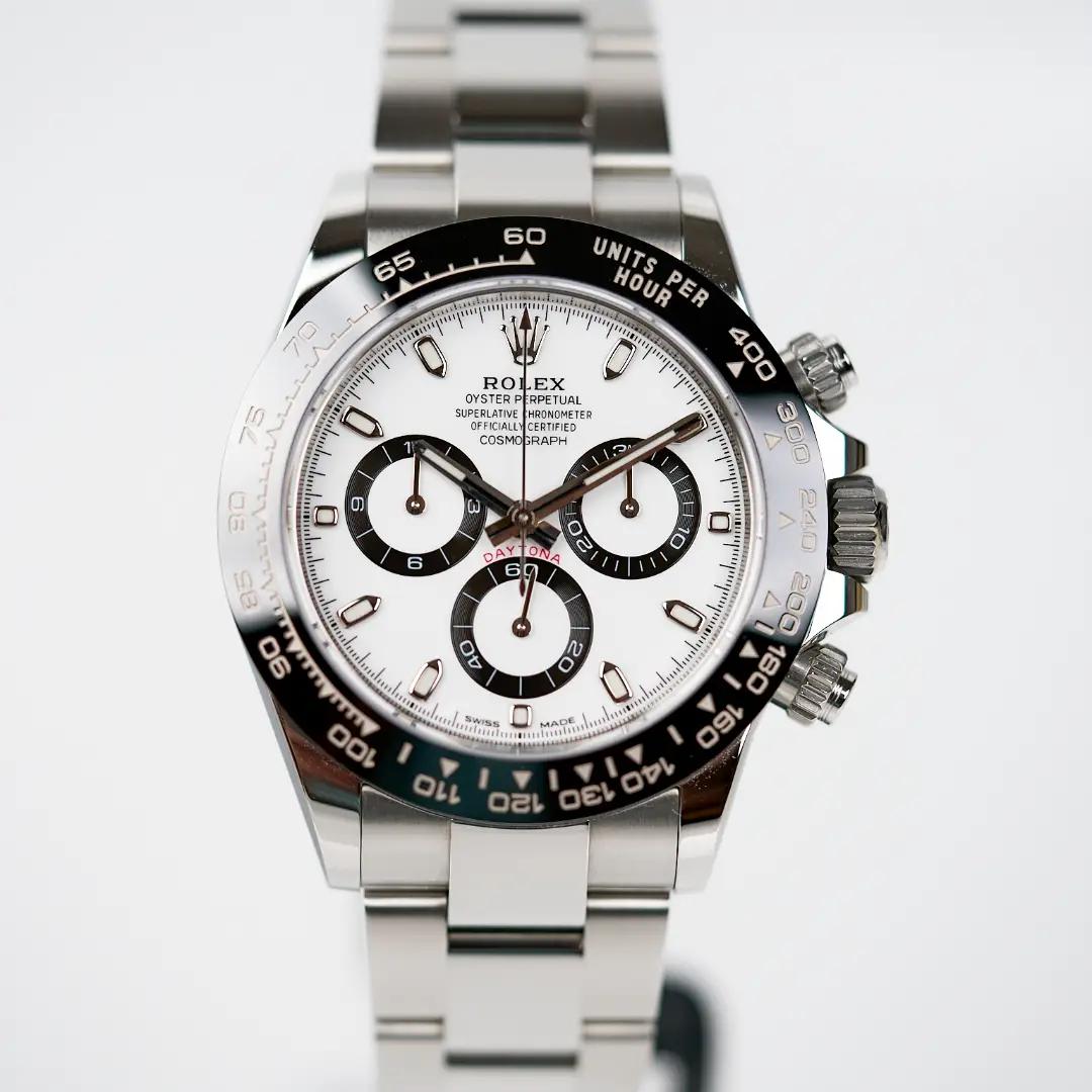 silver rolex