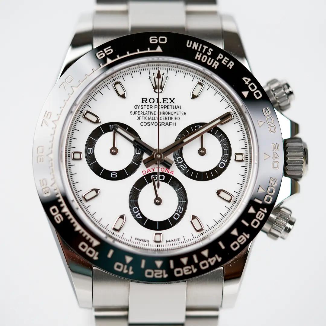 silver rolex